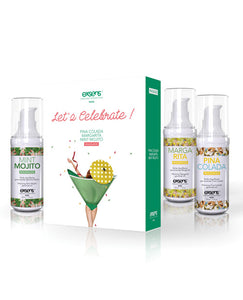 Exsens Of Paris Let's Celebrate Massage Oil Set