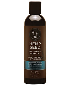 Earthly Body Massage & Body Oil - 8 Oz Moroccan Nights