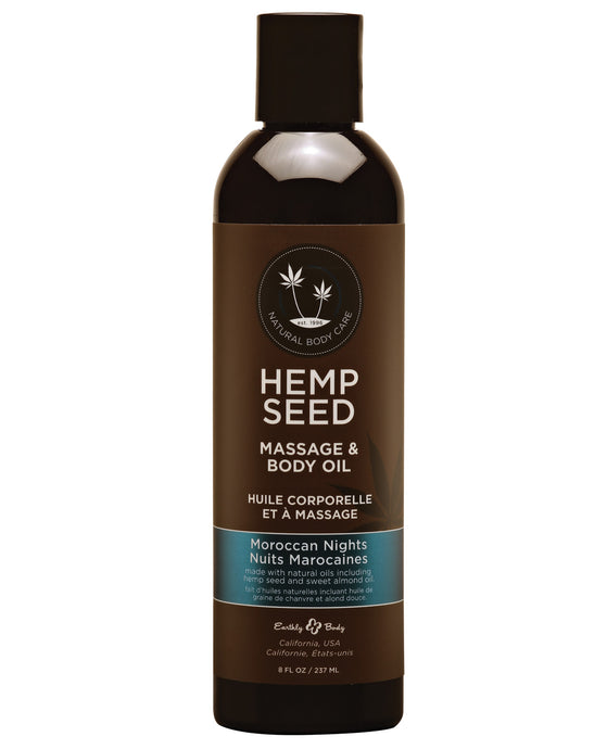 Earthly Body Massage & Body Oil - 8 Oz Moroccan Nights