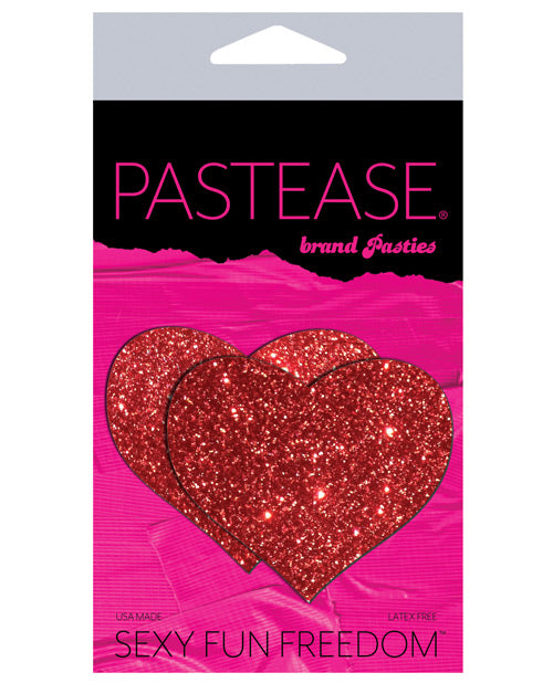 Pastease Glitter Heart -  Red O-s