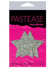 Pastease Glitter Star - Silver O-s