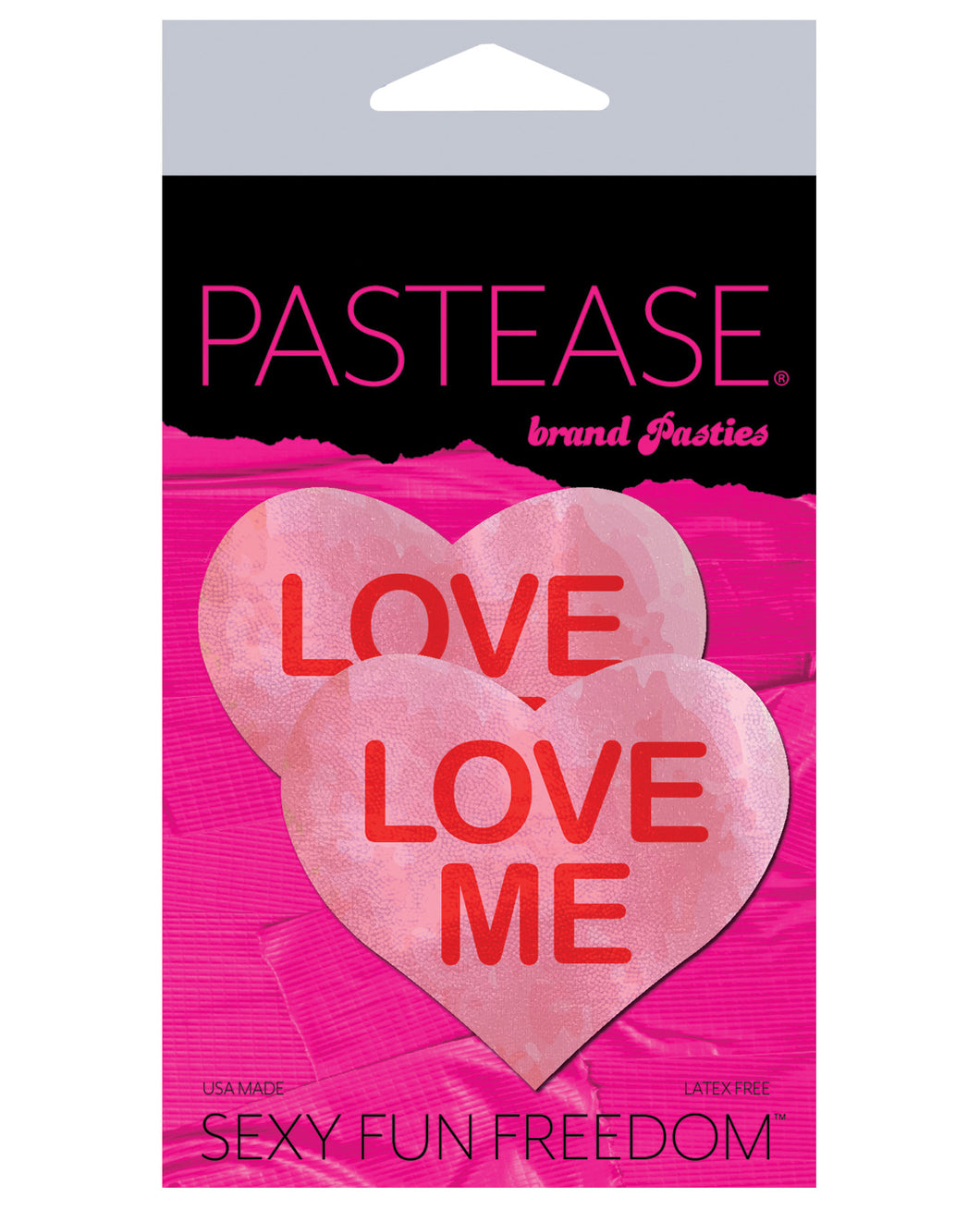 Pastease Love Me Heart - Pink-red O-s