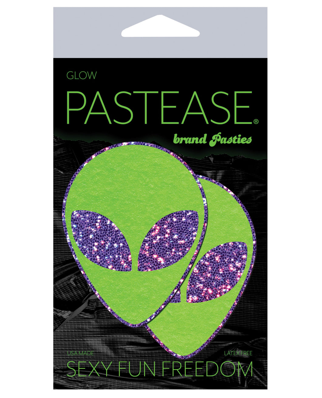 Pastease Glitter Alien - Purple-green O-s