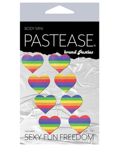 Pastease Mini Rainbow Heart - Pack Of 8 O-s