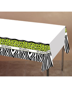 Forty-licious Plastic Tablecover W-border Print - 54" X 108"