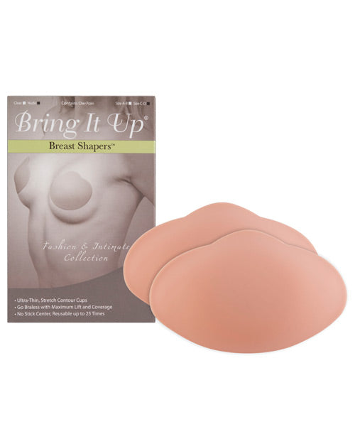 Bring It Up Breast Shapers - Nude C-d Cup 25 Or More Uses