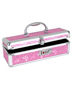 Lockable Vibrator Case - Pink Eve's Body Shop Lockable Vibrator Case - Pink Eve's Body Shop