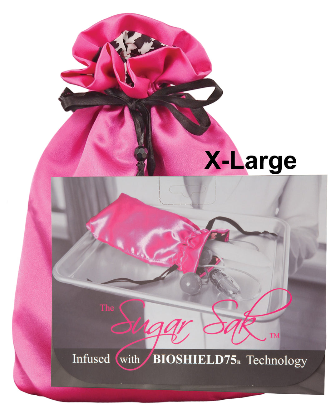 Sugar Sak Anti-bacterial Toy Bag X Large - Pink