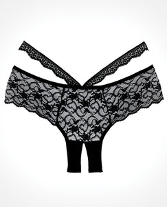 Adore Heartbreaker Panty Black O-s