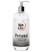 Adam & Eve Personal Water Based Lube - 16 Oz