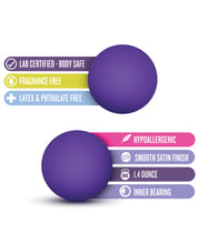 Blush Luxe Double O Advanced Kegel Balls - Purple