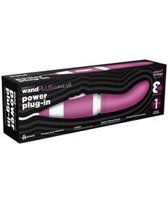 Bodywand plug-in massager. Powerful, curved and easy to operate. 8 functions of bliss.