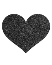 Bijoux Indiscrets Flash Heart Pastie - Black