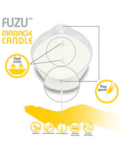 Fuzu Massage Candle - 4 Oz Fiji Dates & Lemon Peel