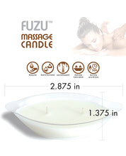 Fuzu Massage Candle - 4 Oz Warm Vanilla Sugar