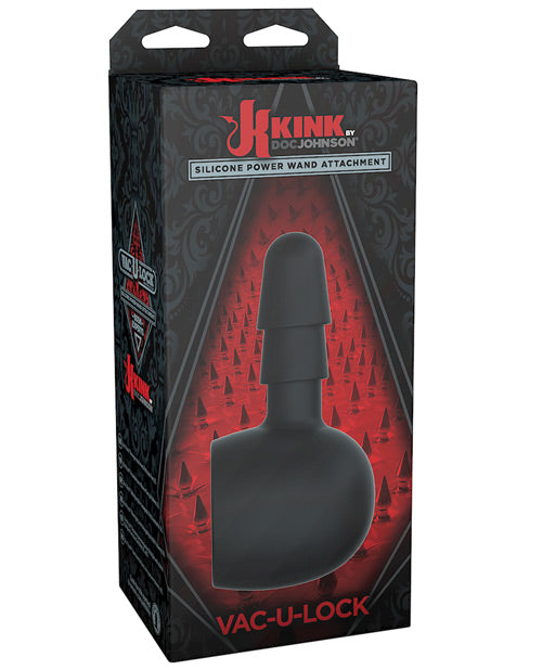 Kink Silicone Wand Vac-u-lock Attch. - Black Eve's Body Shop Kink Silicone Wand Vac-u-lock Attch. - Black Eve's Body Shop