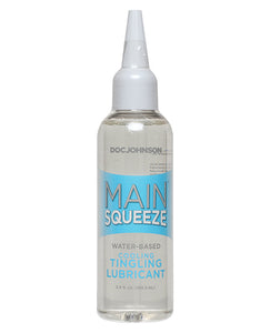 Main Squeeze Cooling-tingling Water-based Lubricant - 3.4 Oz