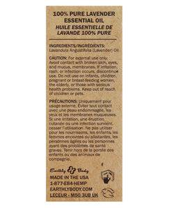 Earthly Body Pure Essential Oils - .34 Oz Lavender