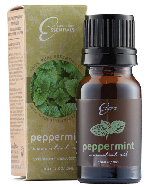 Earthly Body Pure Essential Oils - .34 Oz Peppermint