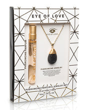 Eye Of Love Pheromone Parfum Necklace Drop - 10 Ml Gold