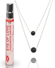 Eye Of Love Pheromone Parfum Necklace Double Drop - 10 Ml Silver
