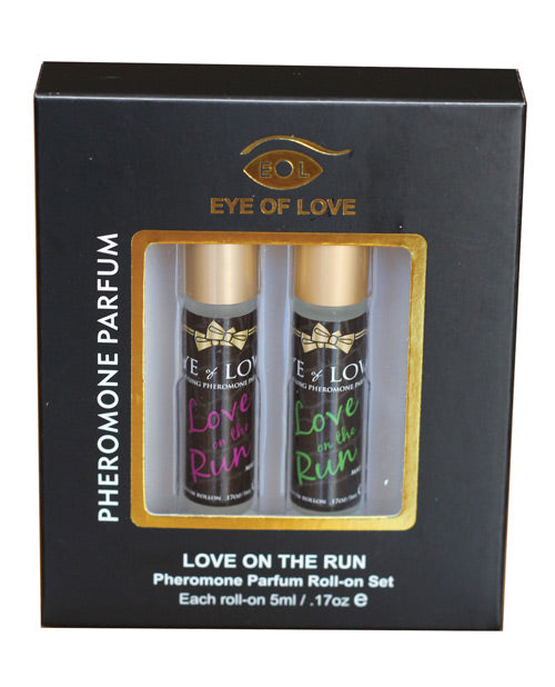 Eye Of Love Male To Male Pheromone Roll-on Set - Set Of 2