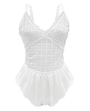 Premiere Lace Romper White 1x