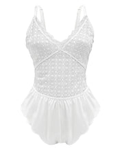 Premiere Lace Romper White Lg