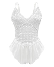 Premiere Lace Romper White Md