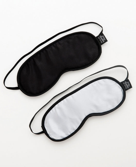 Fifty Shades Of Grey No Peeking Blindfold Twin Pack