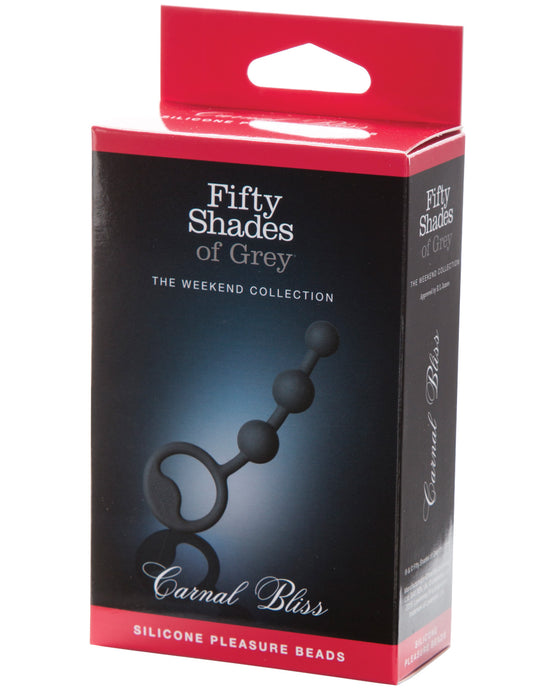 Fifty Shades Of Grey Carnal Bliss Silicone Pleasure Beads