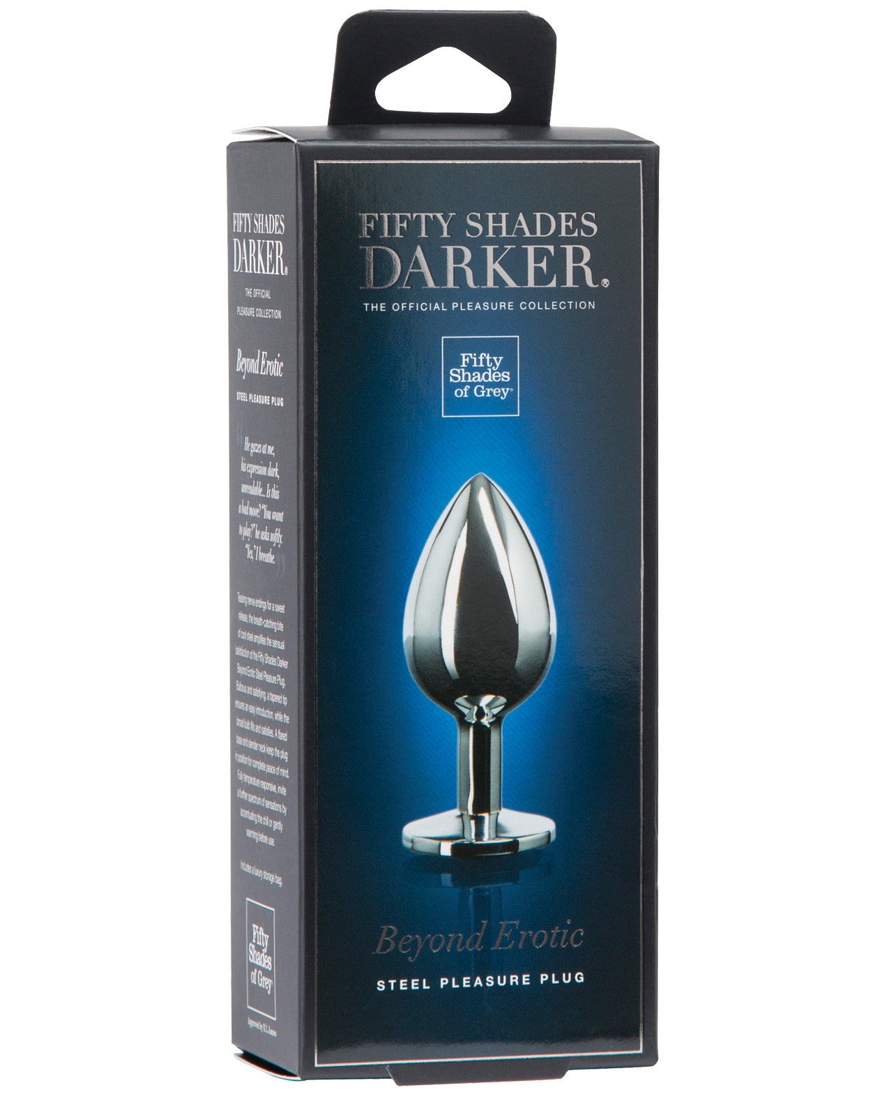 Fifty Shades Darker Beyond Erotic Steel Butt Plug Eve's Body Shop Fifty Shades Darker Beyond Erotic Steel Butt Plug Eve's Body Shop