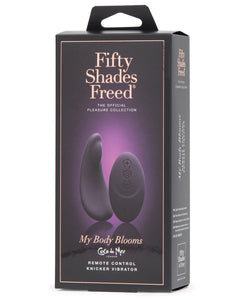 Fifty Shades Freed My Body Blooms Rechargeable Remote Control Knicker Vibrator