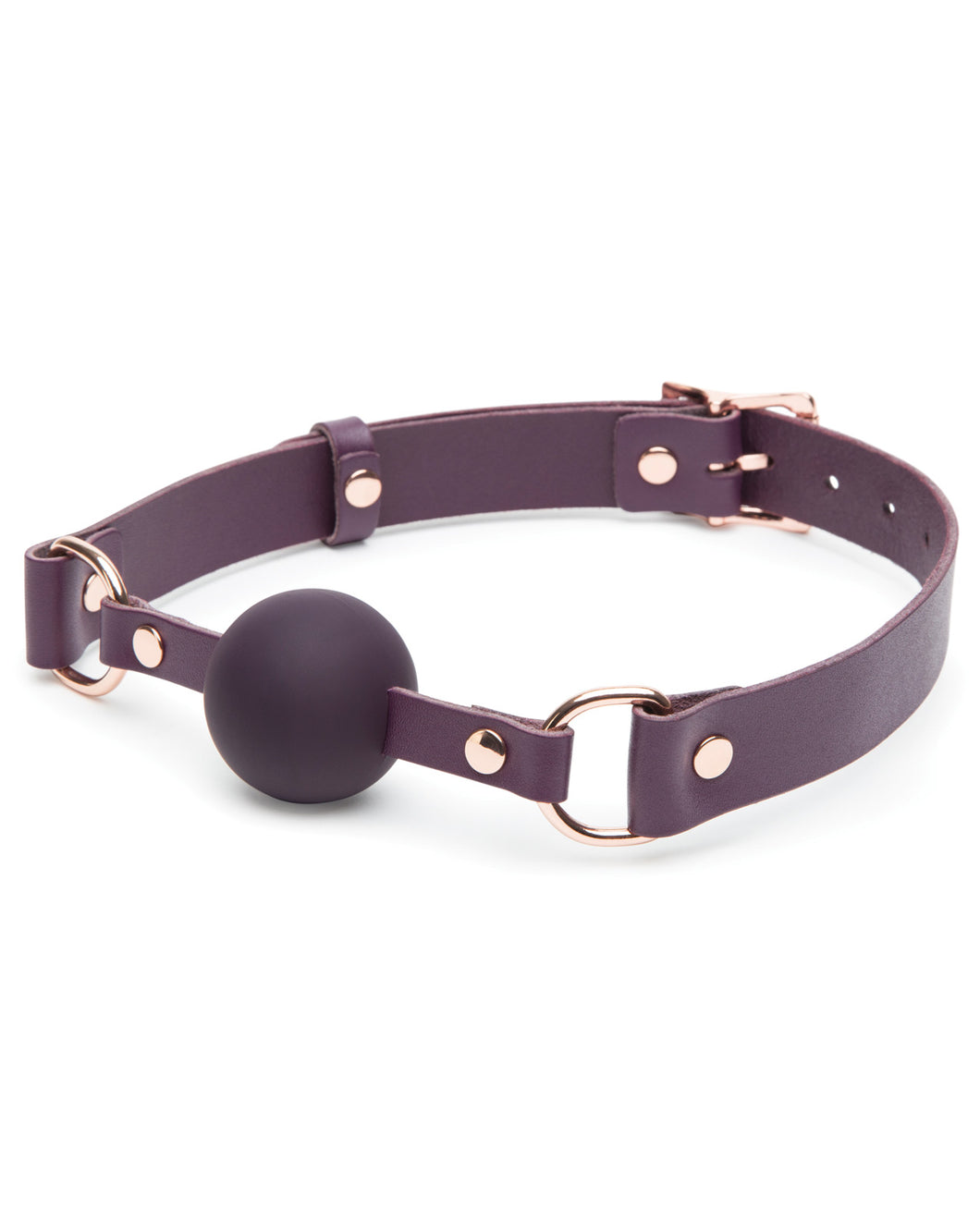 Fifty Shades Cherished Collection Leather Ball Gag