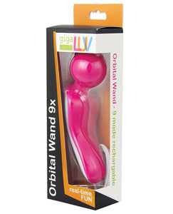 Gigaluv Orbital Wand 9x - 9 Functions Pink