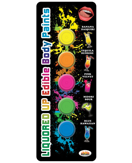 Bodylicious Body Pens Erotic Edible Body Paints Assorted Flavors And Colors  4 Each Per Pack 