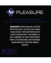 Id Pleasure Waterbased Tingling Lubricant - 2.2 Oz Flip Cap Bottle