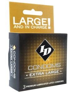 Id Extra Large Condoms - Box Of 3