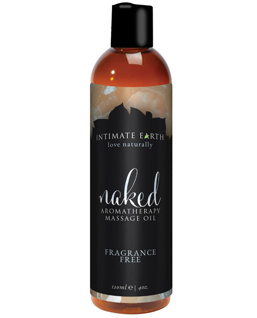 Intimate Earth Massage Oil - 120 Ml Naked