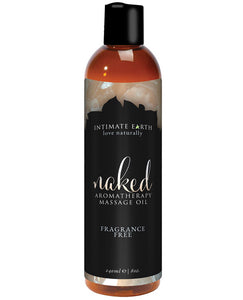 Intimate Earth Massage Oil - 240 Ml Naked