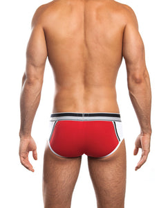 Jack Adams Race Brief Red-white Xl