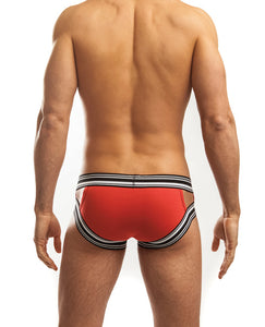 Jack Adams Sport Tek Brief Red Sm