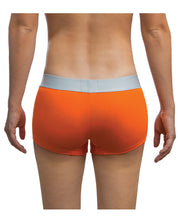 Jack Adams Women's Lux Modal Boy Short Orange Lg