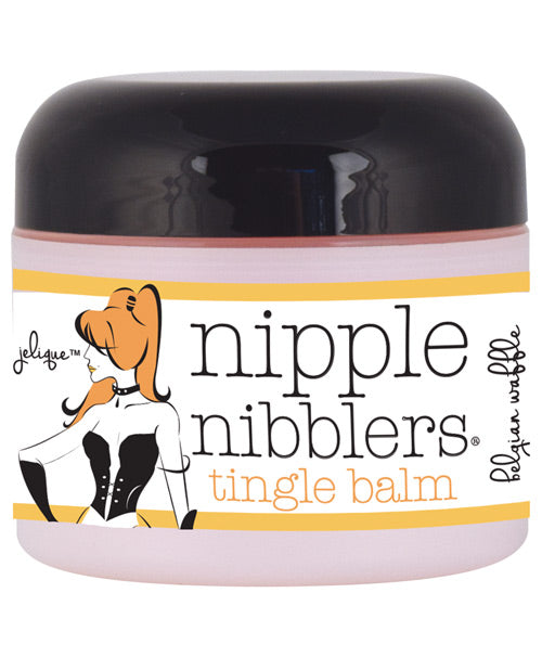 Jelique Nipple Nibblers Tingle Balm - 1.25 Oz Belgian Waffle