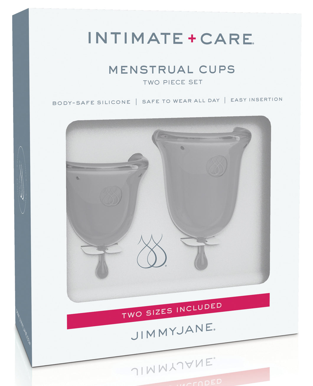 Jimmyjane Intimate Care Menstrual Cups - Clear