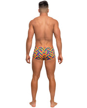 Pride Fest Contoured Pouch Mini Short Rainbow Xl