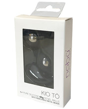 Nobu Kio To Training Size Chrome Beads - Black