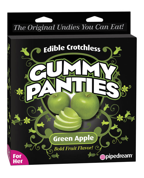 Edible Crotchless Gummy Panty - Apple