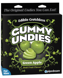 Edible Male Gummy Undies - Apple