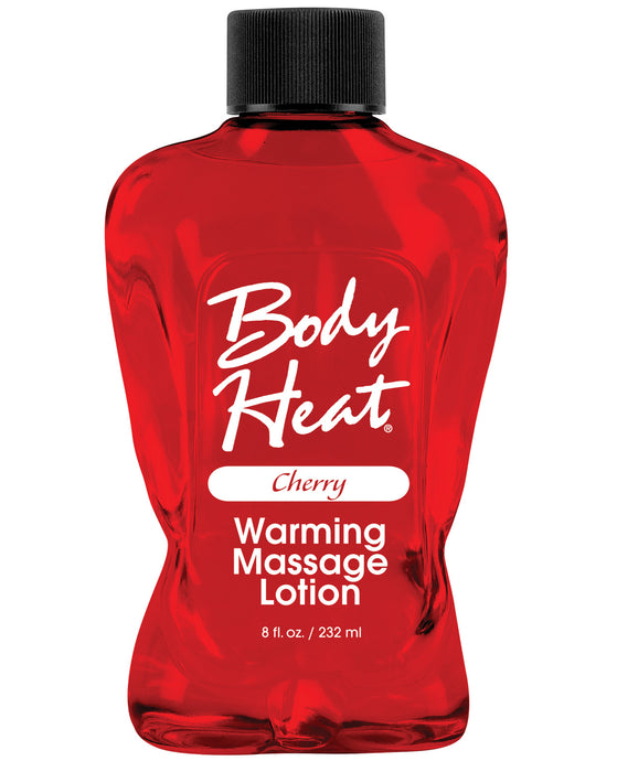 Body Heat Lotion - 8 Oz Cherry